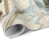 ヴィンテージサンタクロース3 ラッピングペーパー (ロールコーナー)