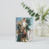 ヴィンテージサンタクロース6 名刺 (スタンド正面)