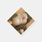 ヴィンテージサンタクロース8 スタンダードカクテルナプキン (角)