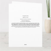 ヴィンテージサンタクロース カード (裏面)