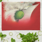 ヴィンテージサンタクロース キッチンタオル (折り畳み)