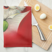 ヴィンテージサンタクロース キッチンタオル (四つ折り)