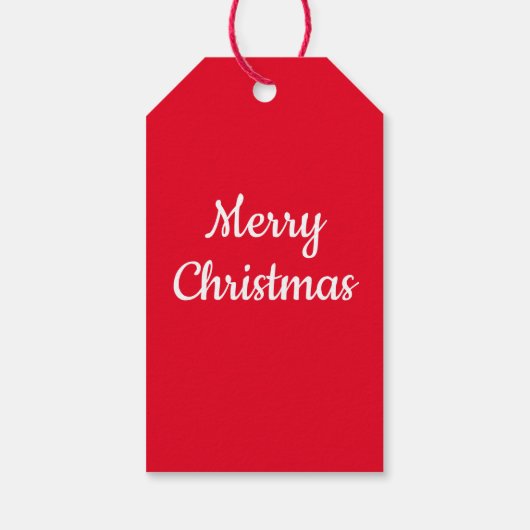 ヴィンテージサンタクロース ギフトタグ (裏面)