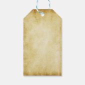 ヴィンテージサンタクロース ギフトタグ (裏面)