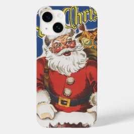 ヴィンテージサンタクロース、クリスマス前夜 Case-Mate iPhone 14ケース