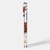 ヴィンテージサンタクロース、クリスマス前夜 Case-Mate iPhoneケース (裏面 / 左)