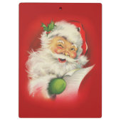 ヴィンテージサンタクロース クリップボード (裏面)