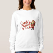 ヴィンテージサンタクロース：サンタズ来の町へ スウェットシャツ (正面)