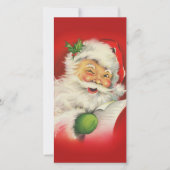 ヴィンテージサンタクロース シーズンカード (正面)