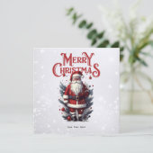 ヴィンテージサンタクロース シーズンカード (スタンド正面)