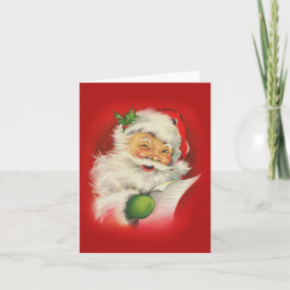 ヴィンテージサンタクロース シーズンカード