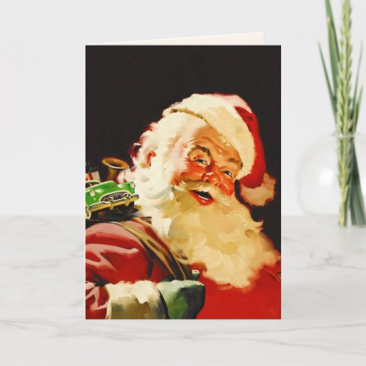 ヴィンテージサンタクロース シーズンカード (正面)