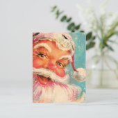 ヴィンテージサンタクロース シーズンポストカード (スタンド正面)