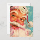 ヴィンテージサンタクロース シーズンポストカード (正面/裏面)