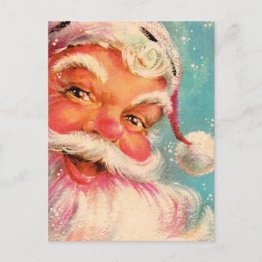 ヴィンテージサンタクロース シーズンポストカード (正面)