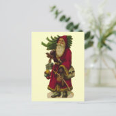 ヴィンテージサンタクロース シーズンポストカード (スタンド正面)