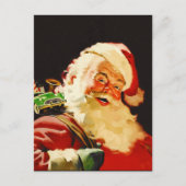 ヴィンテージサンタクロース シーズンポストカード (正面)