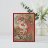 ヴィンテージサンタクロース シーズンポストカード (スタンド正面)