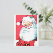 ヴィンテージサンタクロース シーズンポストカード (スタンド正面)