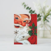 ヴィンテージサンタクロース シーズンポストカード (スタンド正面)