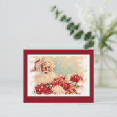 ヴィンテージサンタクロース シーズンポストカード (スタンド正面)