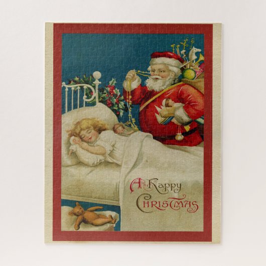 ヴィンテージサンタクロース ジグソーパズル (縦)