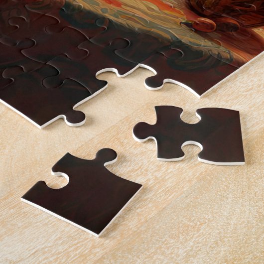 ヴィンテージサンタクロース ジグソーパズル (側面)