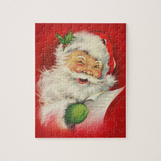 ヴィンテージサンタクロース ジグソーパズル (縦)
