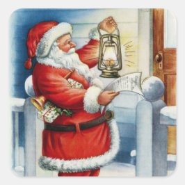 ヴィンテージサンタクロース スクエアシール