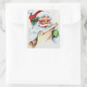 ヴィンテージサンタクロース スクエアシール (バッグ)