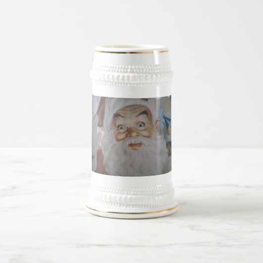ヴィンテージサンタクロース ビールジョッキ (中央)