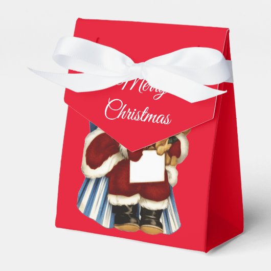 ヴィンテージサンタクロース フェイバーボックス (正面サイド)