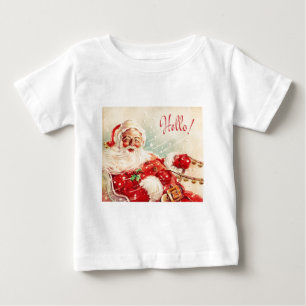 ヴィンテージサンタクロース ベビーTシャツ