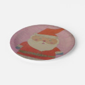 ヴィンテージサンタクロース ペーパープレート (アングル)