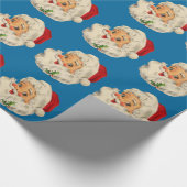 ヴィンテージサンタクロース ラッピングペーパー (角)