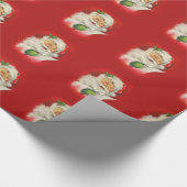 ヴィンテージサンタクロース ラッピングペーパー (角)