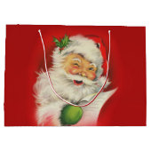 ヴィンテージサンタクロース ラージペーパーバッグ (裏面)