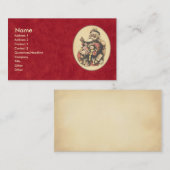 ヴィンテージサンタクロース 名刺 (正面/裏面)