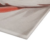 ヴィンテージサンタクロース（指にリマインダーひも付き） カッティングボード (角)