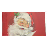 ヴィンテージサンタクロース 枕カバー (裏面-左)