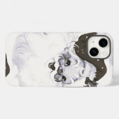 ヴィンテージサンタクロース Case-Mate iPhoneケース (裏面 (横))