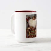 ヴィンテージサンタクロースMUG ツートーンマグカップ (正面左)