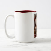 ヴィンテージサンタクロースMUG ツートーンマグカップ (左)