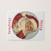 ヴィンテージサンタコーイラストレーション2 ジグソーパズル (横)