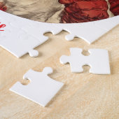 ヴィンテージサンタコーイラストレーション2 ジグソーパズル (側面)