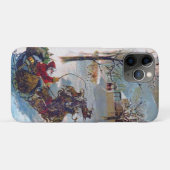 ヴィンテージサンタスレイクリスマス Case-Mate iPhoneケース (裏面(横))