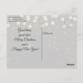 ヴィンテージサンタデリバリーカークリスマスグリーティング ポストカード (裏面)