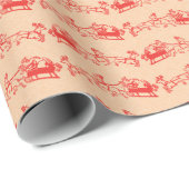 ヴィンテージサンタトナディースライクリスマス ラッピングペーパー (ロールコーナー)