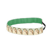 ヴィンテージサンタノンヘッドバスリップまたは滑ることンド アスレチックヘッドバンド (右)