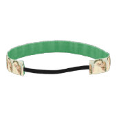 ヴィンテージサンタノンヘッドバスリップまたは滑ることンド アスレチックヘッドバンド (裏面)